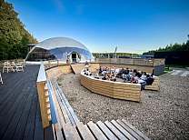 Уникальный купольный зал-шатер Целеево 360 кв.м. Уникальный купольный зал-шатер Целеево 360 кв.м.