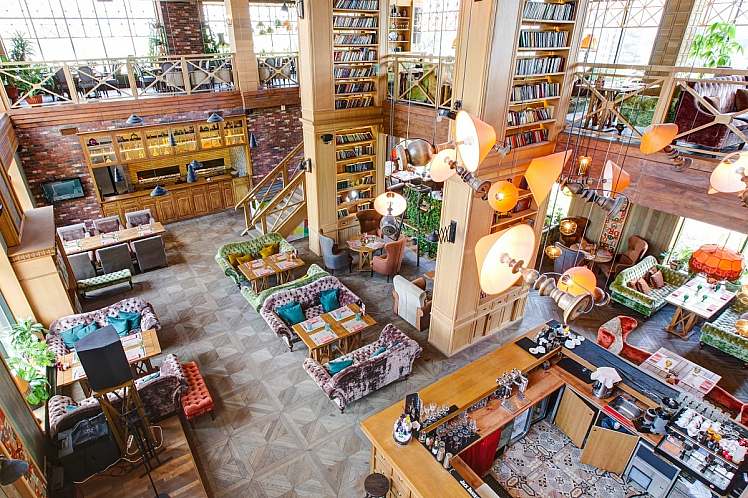 Панорамный ресторан Библиотека
